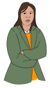 woman in business wear